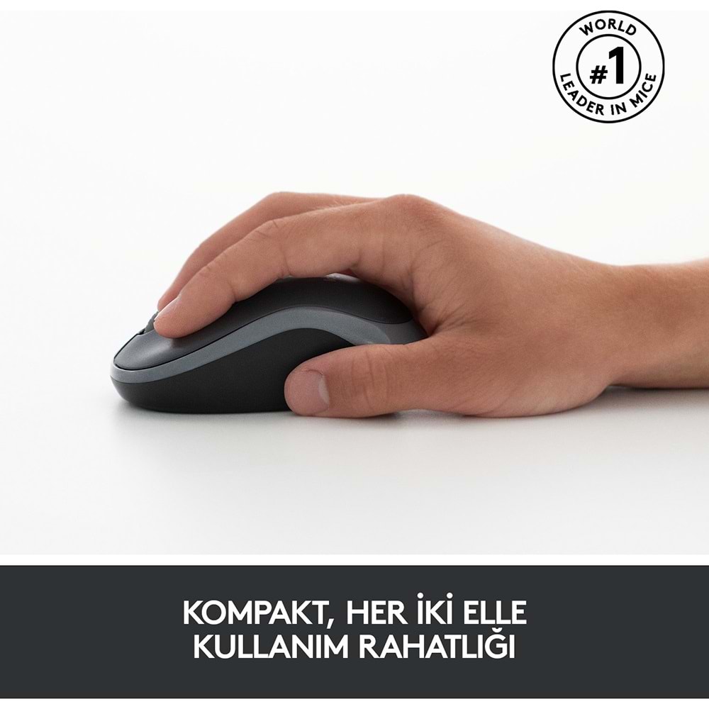 Logitech MK270 Siyah Kablosuz Klavye+Mouse Set