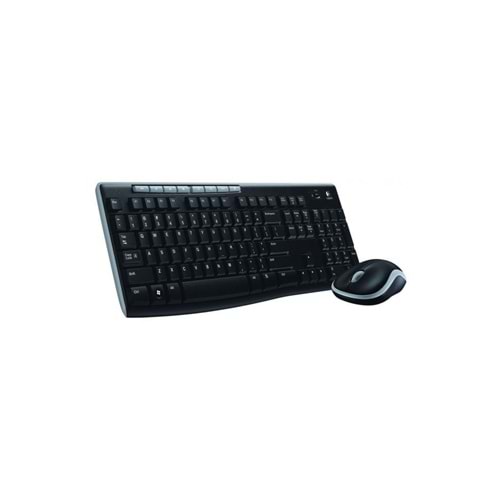 Logitech MK270 Siyah Kablosuz Klavye+Mouse Set